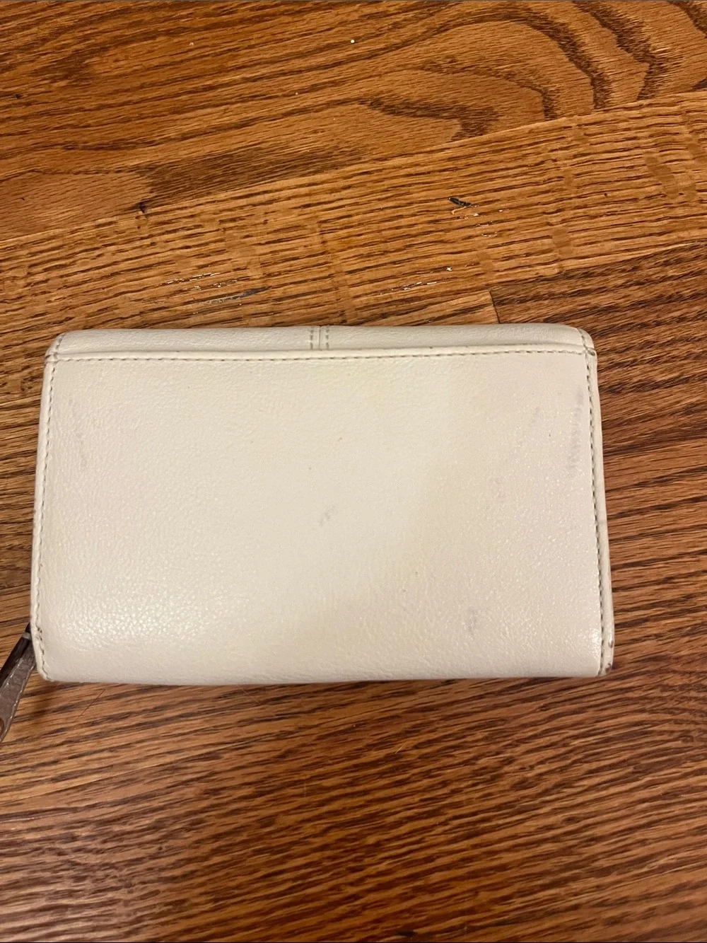 Coach Ashley Leather Women's Wallet in Cream